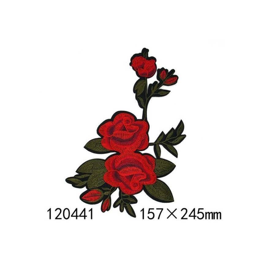 GAŁĄZKA Róż 04 - Naprasowanka, 157x245mm
