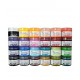 Zestaw Farb Do Tkanin WYPAS JASNY - 24 kolory x 50ml