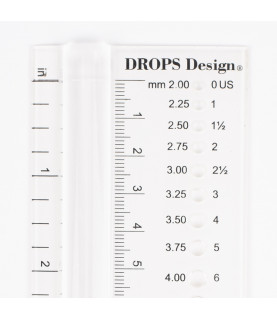 Miarka do drutów Drops Design